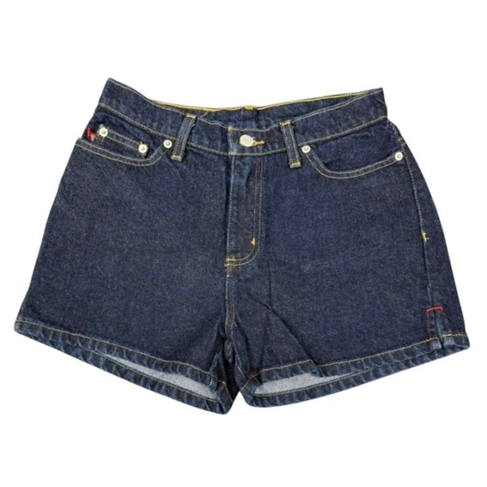 VTG Polo Jeans Co Ralph Lauren Weekender Denim Shorts Dark Wash Women Size 2 NWT